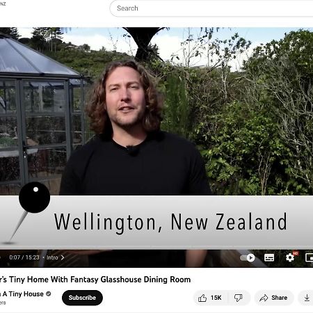 Tiny House With Greenhouse Dining Lower Hutt Esterno foto