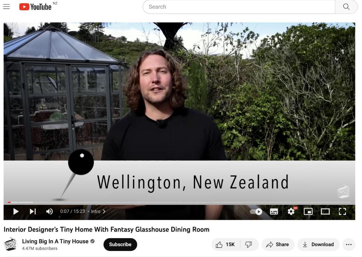 Tiny House With Greenhouse Dining Lower Hutt Esterno foto